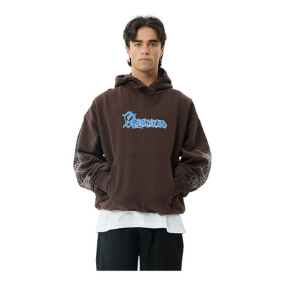 Afends Labyrinth Hood - Washed Coffee