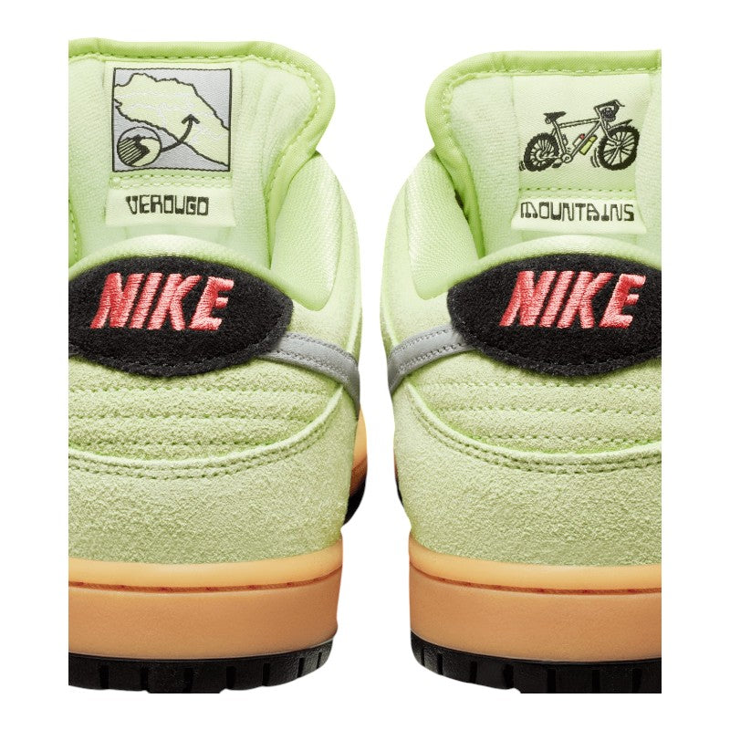 Nike SB Dunk Low Pro "Verdugo Mountain" - Light Liquid Lime/Black