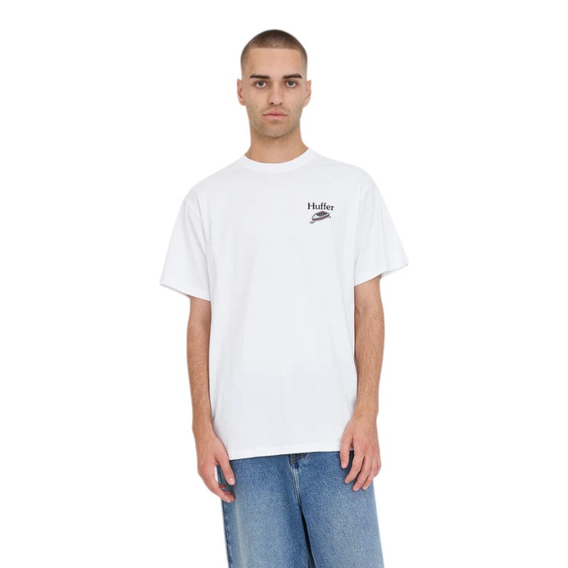Huffer Sup Tee 190/Caves - White
