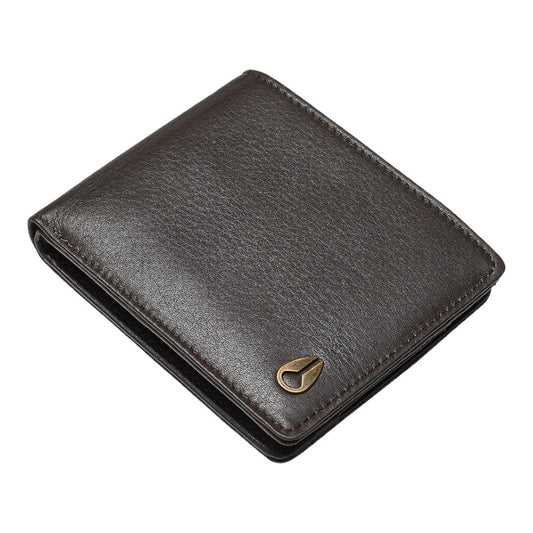 Nixon Pass Leather Wallet - Brown