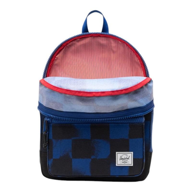 Herschel Heritage Kids Mini Backpack - Stencil Checker Sodalite Blue